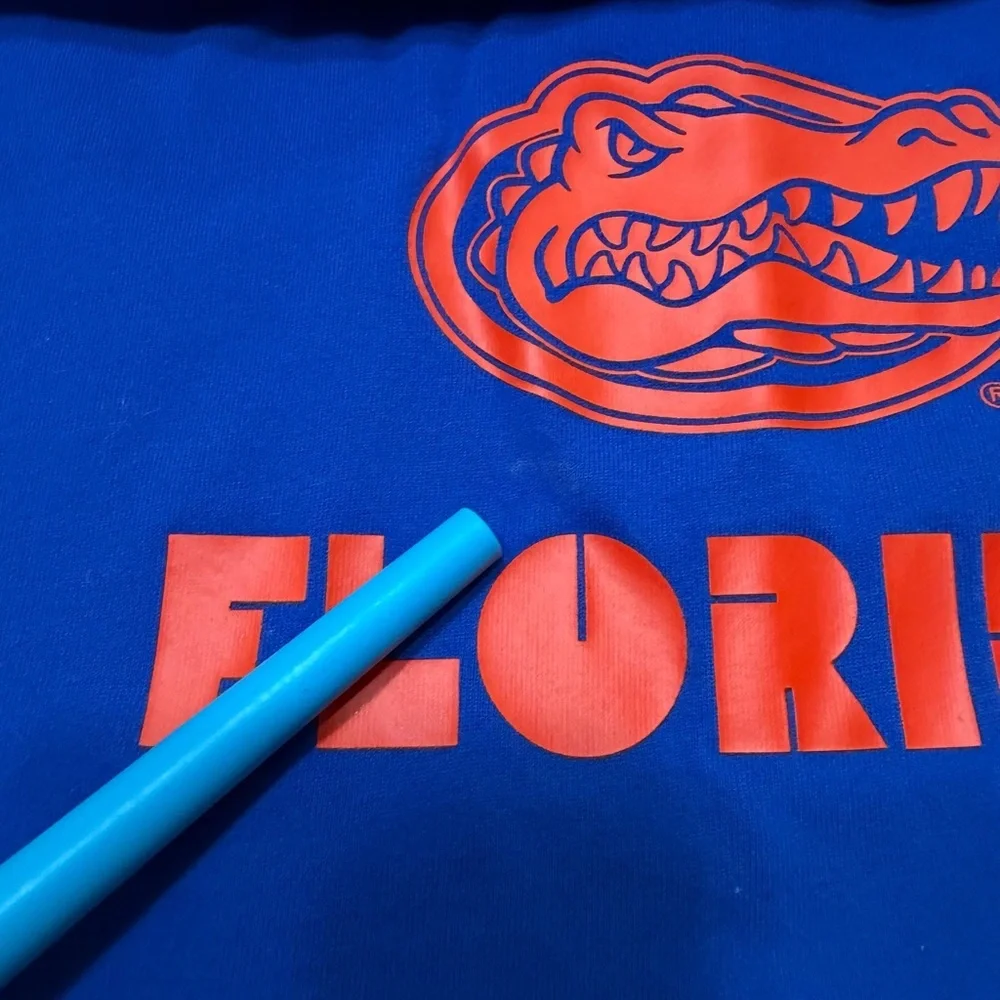 Nike Women's XL Royal Florida Gators Short Sleeve Crop Performance T-Shirt
